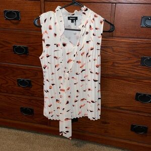 White Patterned Blouse